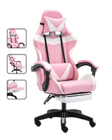 Gaming Chair with Foot rest - BAS Kuwait Bab Al Saif pink With fitting 