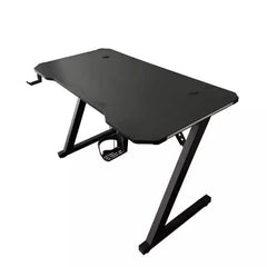 Gaming table | Z shaped gaming desk with RGB lights  - BAS Kuwait