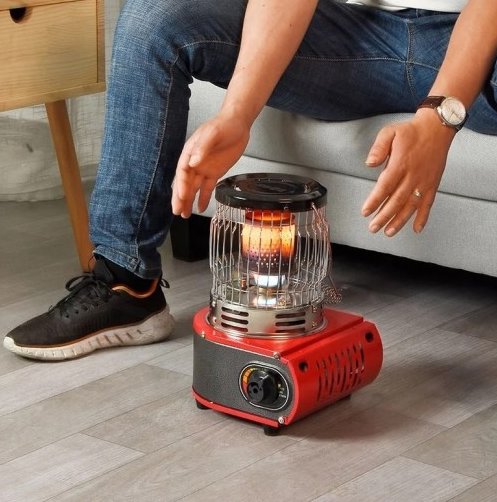 Gas Heater & Cooker 2 in 1 Portable High Quality - BAS Kuwait Bab Al Saif Standard Standard 