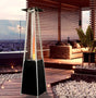 Gas Heater Glass Tube Pyramid I Outdoor Patio Flame 1300W - BAS Kuwait Bab Al Saif Standard Standard 