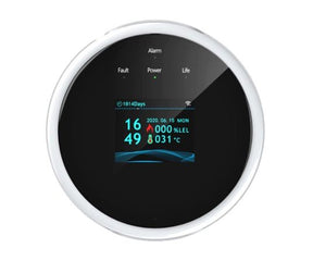 Gas Leak Detector And Temperature Alarm Sensor Wifi Led Screen Voice Remote Control - BAS Kuwait Bab Al Saif Standard Standard 