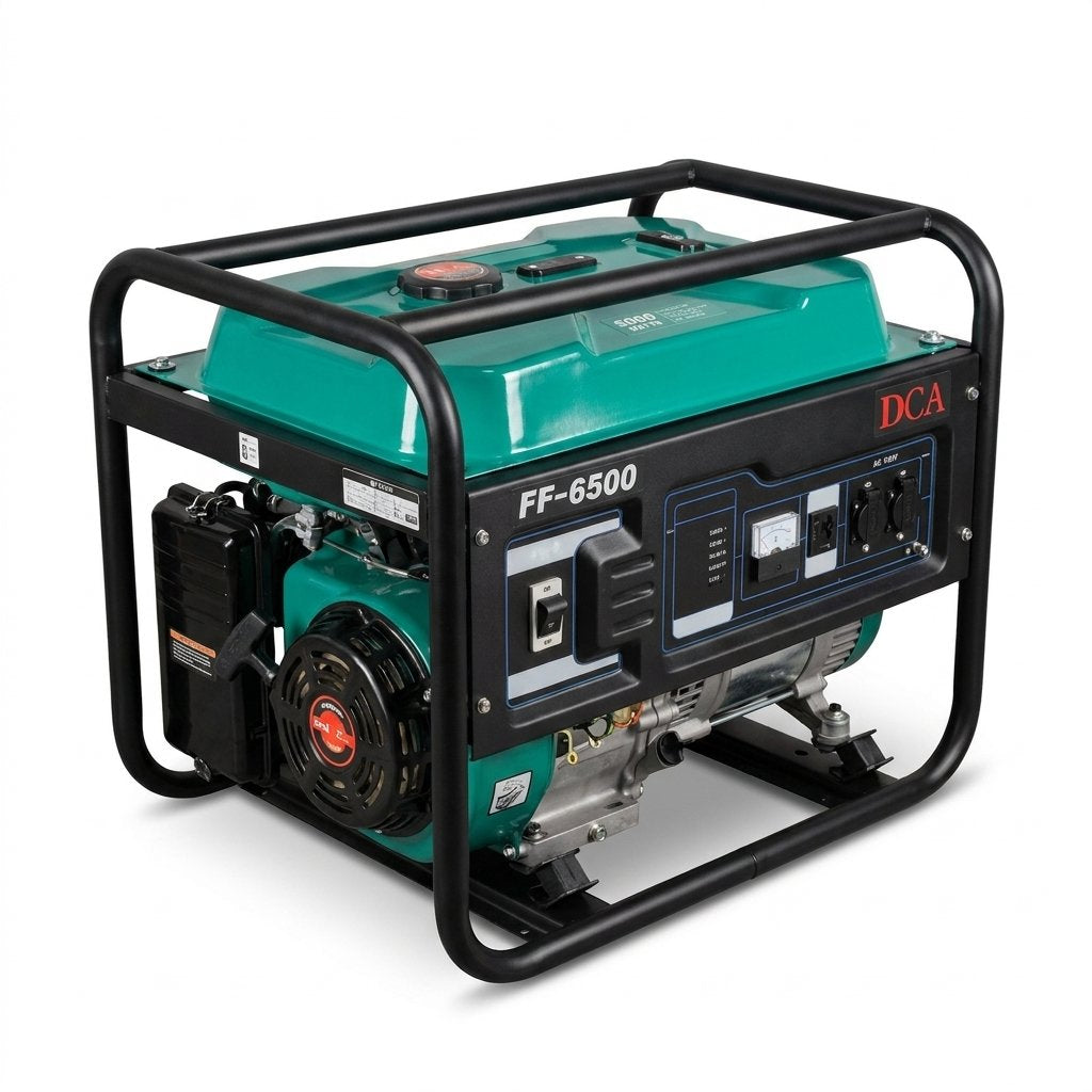 Gasoline Generator 5000W DCA Brand - BAS Kuwait Bab Al Saif 