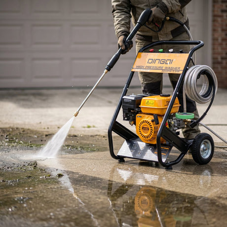 Gasoline High Pressure Washer 5.5HP 150 Bar DINGQI BRAND - BAS Kuwait Bab Al Saif 