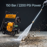 Gasoline High Pressure Washer 5.5HP 150 Bar DINGQI BRAND - BAS Kuwait Bab Al Saif 