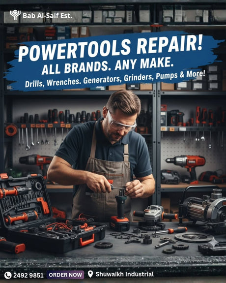 Generator And Drills Repair And Servicing Maintenance - BAS Kuwait Bab Al Saif 