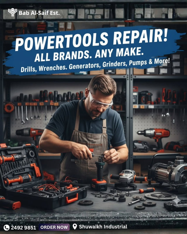 Generator And Drills Repair And Servicing Maintenance - BAS Kuwait Bab Al Saif 