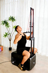 Gym Bench Multi-Function Training All In One Fitness Machine - BAS Kuwait Bab Al Saif 