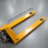 Hand Truck Pallet Jack (Wide) 3,4,5 ton - BAS Kuwait Bab Al Saif 