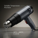 Heat Gun I Hot Air Gun 2000 W Variable Temperature Control with 2-Temp Settings - BAS Kuwait Bab Al Saif 