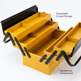 Heavy Duty Iron Tool Storage Box With 3 Layers DINGQI BRAND - BAS Kuwait Bab Al Saif 