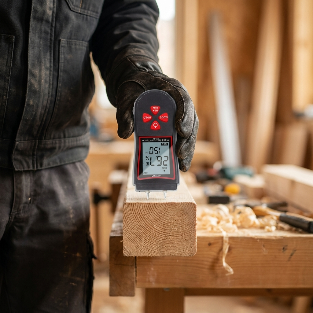 Digital Wood Moisture Meter - BAS Kuwait