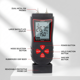 Digital Wood Moisture Meter - BAS Kuwait