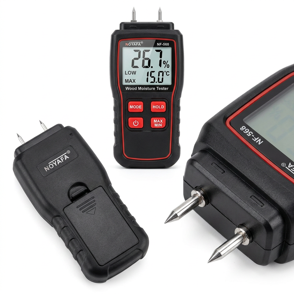 Digital Wood Moisture Meter - BAS Kuwait