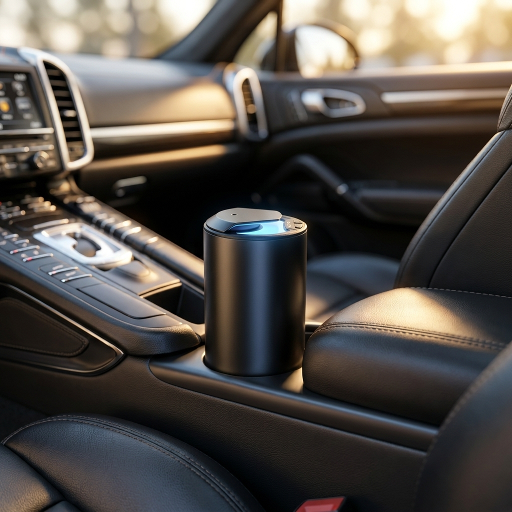 Car Oil Diffuser Aluminum Portable 15ml - BAS Kuwait