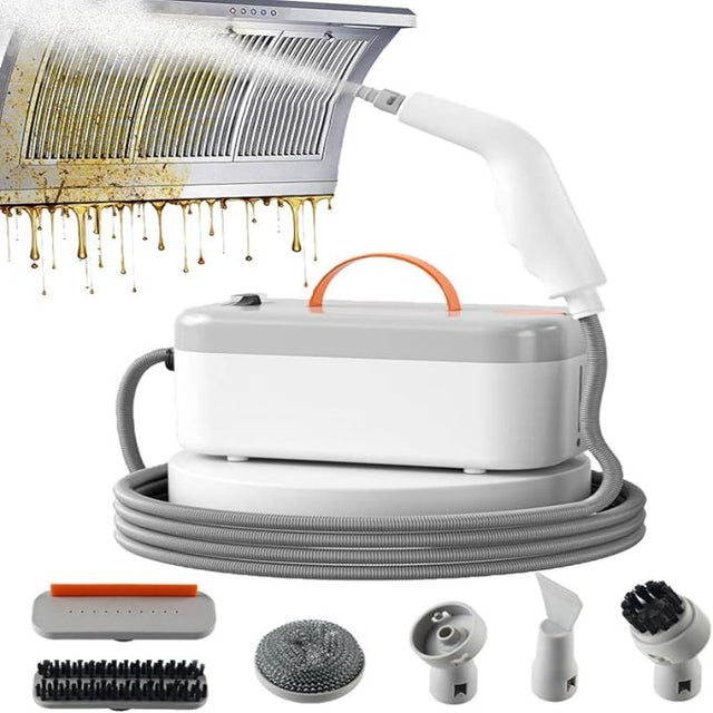 High Pressure Steam Cleaner 2500W with 6 Accessories - BAS Kuwait Steam Cleaner BAS 