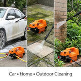 High Pressure Washer 1800W | Pure Copper Motor | Portable Vehicle Cleaning - BAS Kuwait Bab Al Saif 