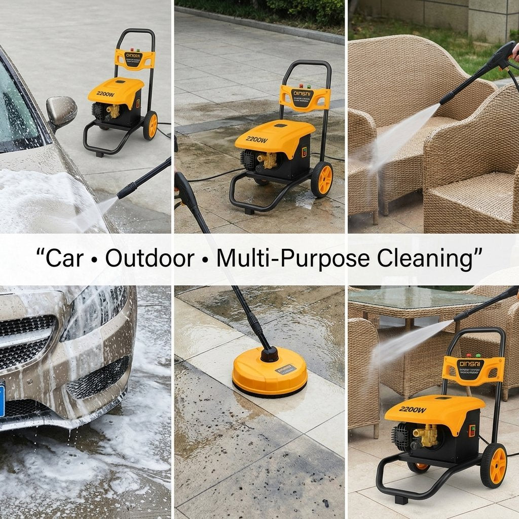 High Pressure Washer 2200W DINGQI BRAND - BAS Kuwait Bab Al Saif 