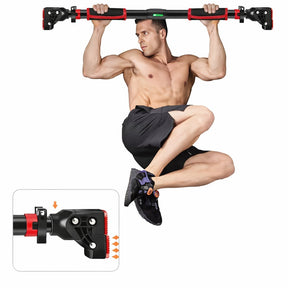 Horizontal Door Chin Up Bar Portable Dip Home Fitness Exercise - BAS Kuwait Bab Al Saif 