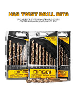 HSS Twist Drill Bits set (6 pcs) High Quality Steel DINGQI BRAND - BAS Kuwait Bab Al Saif Standard Standard 