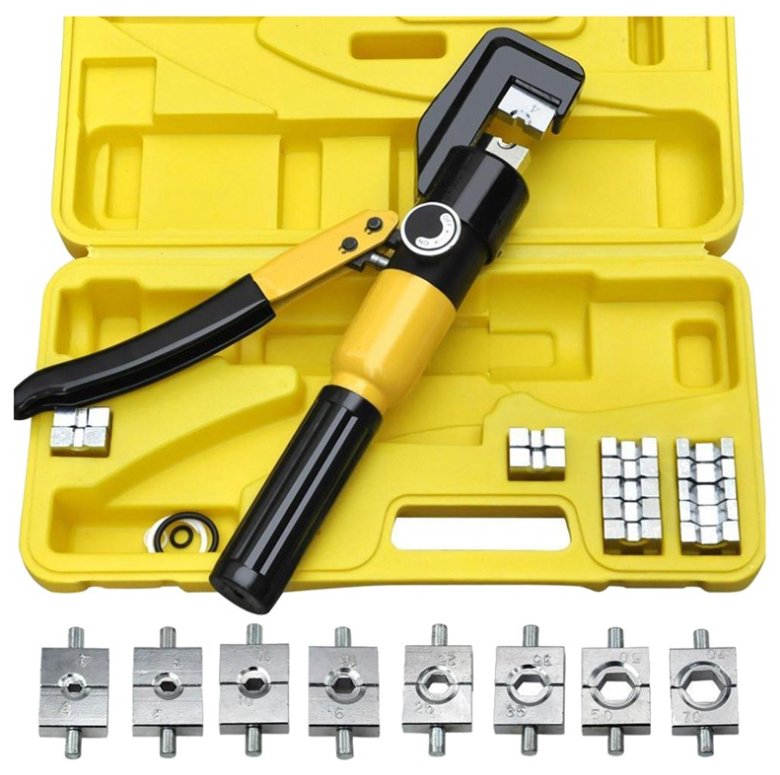 Hydraulic Crimping Tool 8 Tons - BAS Kuwait Bab Al Saif Standard Standard 