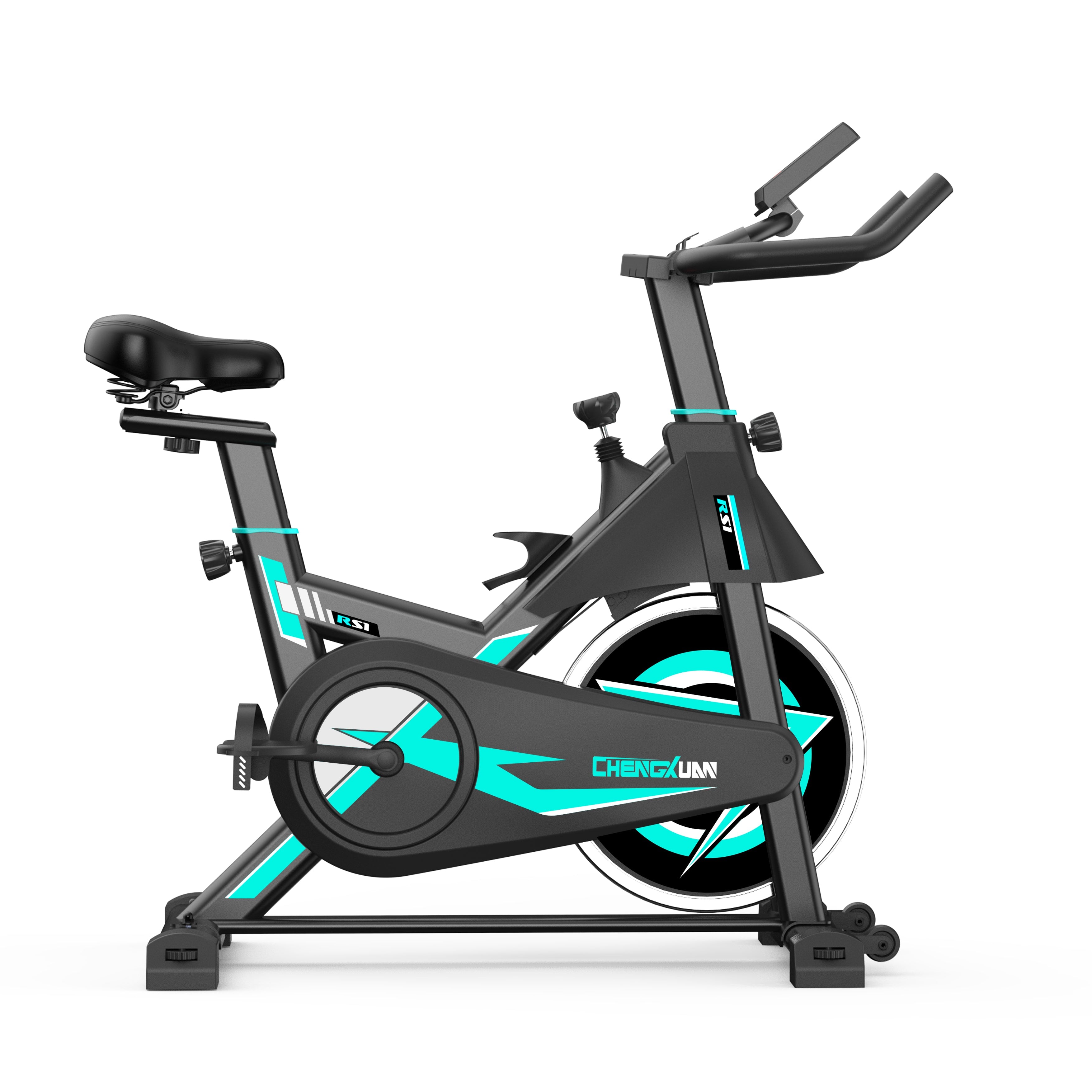 Indoor Cycling Exercise Bike – Commercial Spin Bike for Home Gym & Body Training - BAS Kuwait Bab Al Saif 