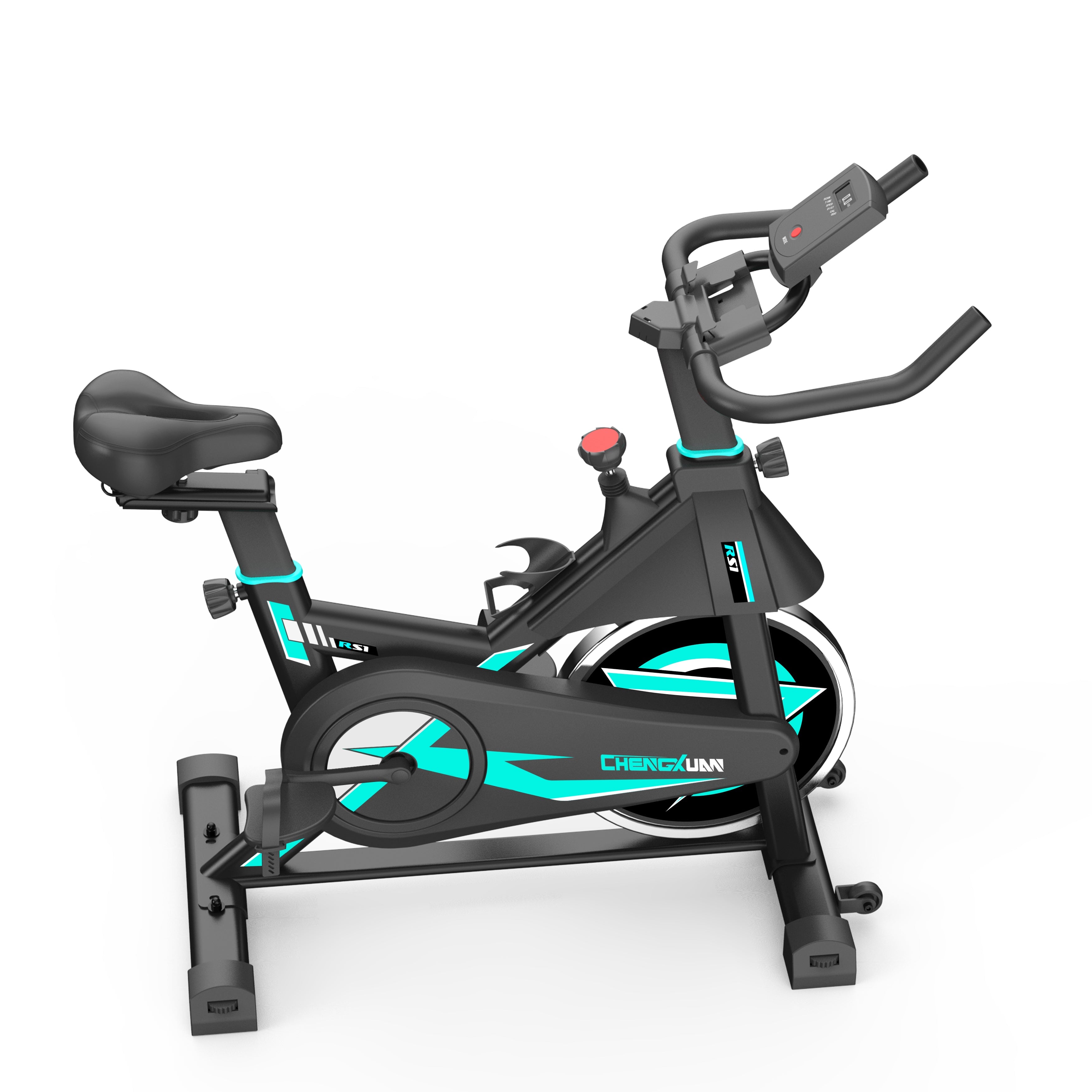 Indoor Cycling Exercise Bike – Commercial Spin Bike for Home Gym & Body Training - BAS Kuwait Bab Al Saif 