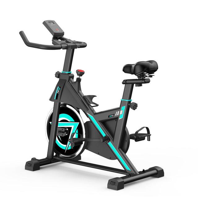Indoor Cycling Exercise Bike – Commercial Spin Bike for Home Gym & Body Training - BAS Kuwait Bab Al Saif 