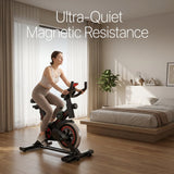 Indoor Spinning Bike I Home Exercise bike for fitness training - BAS Kuwait Bab Al Saif 