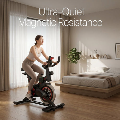 Indoor Spinning Bike I Home Exercise bike for fitness training - BAS Kuwait Bab Al Saif 