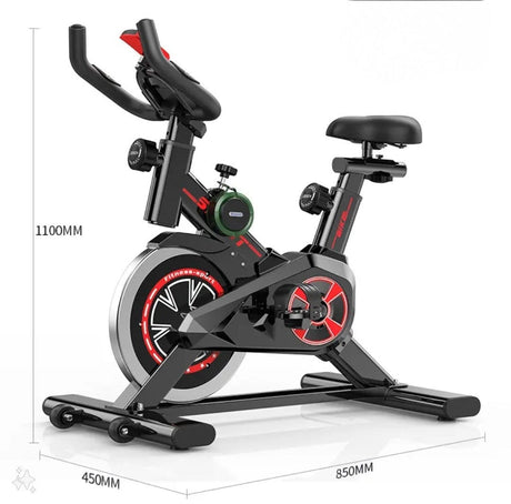 Indoor Spinning Bike I Home Exercise bike for fitness training - BAS Kuwait Bab Al Saif 