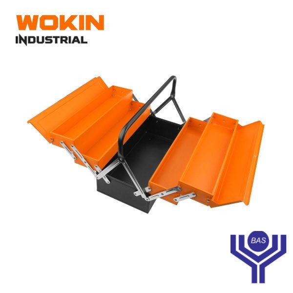 Industrial heavy duty Metal Toolbox Wokin Brand - BAS Kuwait Bab Al Saif Standard 17" 