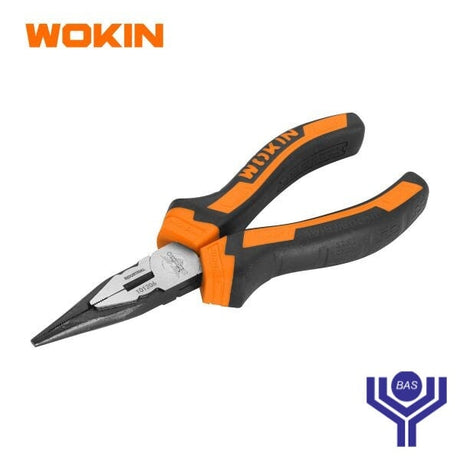Industrial Long Nose Plier Wokin Brand - BAS Kuwait Bab Al Saif Standard 160Mm / 6" 