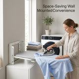 Iron Board Flexible -Wall-Mounted DOUBLE FOLDING 180° Swivel I Adjustable height - BAS Kuwait Bab Al Saif 