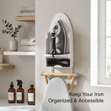Iron Holder with Hooks - BAS Kuwait Bab Al Saif 
