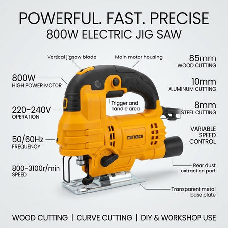 JIG SAW Electric 800W DINGQI BRAND - BAS Kuwait Bab Al Saif 