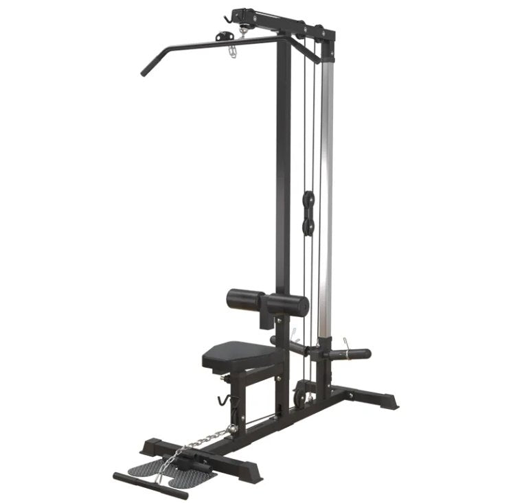 Lat Pull Down Machine Home Gym Equipment Fitness - BAS Kuwait Bab Al Saif Standard With Fitting 