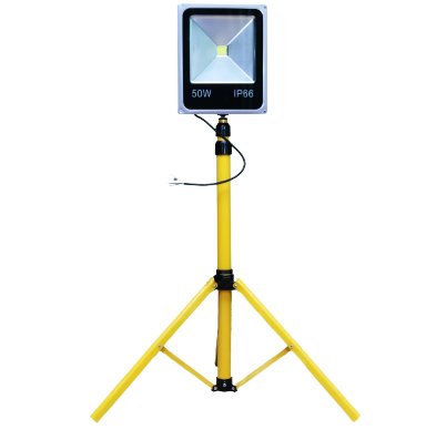 LED Work Light with Stand 50W - BAS Kuwait Bab Al Saif Red Standard 