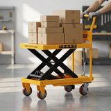 LIFTING TABLE CART High Quality High Lift 300Kg Industrial Use DINGQI BRAND - BAS Kuwait Bab Al Saif 