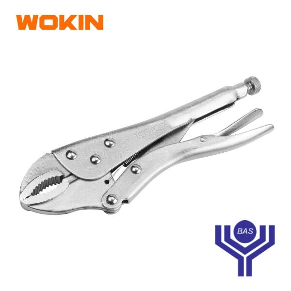 Locking plier 250mm / 10" Wokin Brand - BAS Kuwait Bab Al Saif Standard 10" / 250Mm 