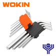Long Arm Allen key / Hex key set (9pcs) Wokin Brand - BAS Kuwait Bab Al Saif Standard Standard 
