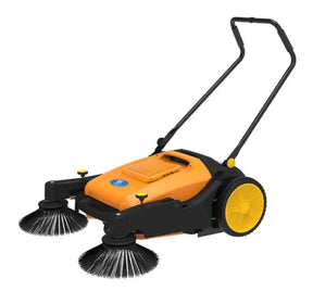 Manual Floor Sweeper I Handheld Sweeper CleanHorse Brand - BAS Kuwait Bab Al Saif Orange 48L 