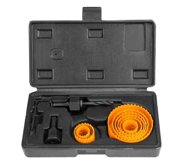 Metal Hole Saw Set 11pcs DINGQI BRAND - BAS Kuwait Bab Al Saif Standard Standard 