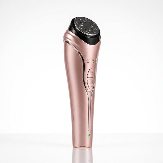 MLAY S05 RF Face Tightening and Massager Beauty Device | 3 Interchangeable Heads - BAS Kuwait Bab Al Saif 
