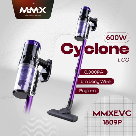MMX Cordless Handheld Vacuum Cleaner - BAS Kuwait Bab Al Saif Purple 600W 