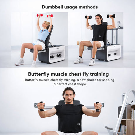 Multi-Function Training Bench All In One Fitness Machine - BAS Kuwait Bab Al Saif 