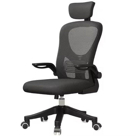 Office Chair Nylon Base Ergonomic with Adjustable Armrests, Headrest & Swivel Base – BAS Kuwait Bab Al Saif 