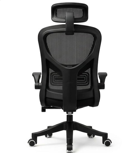 Office Chair Nylon Base Ergonomic with Adjustable Armrests, Headrest & Swivel Base – BAS Kuwait Bab Al Saif 