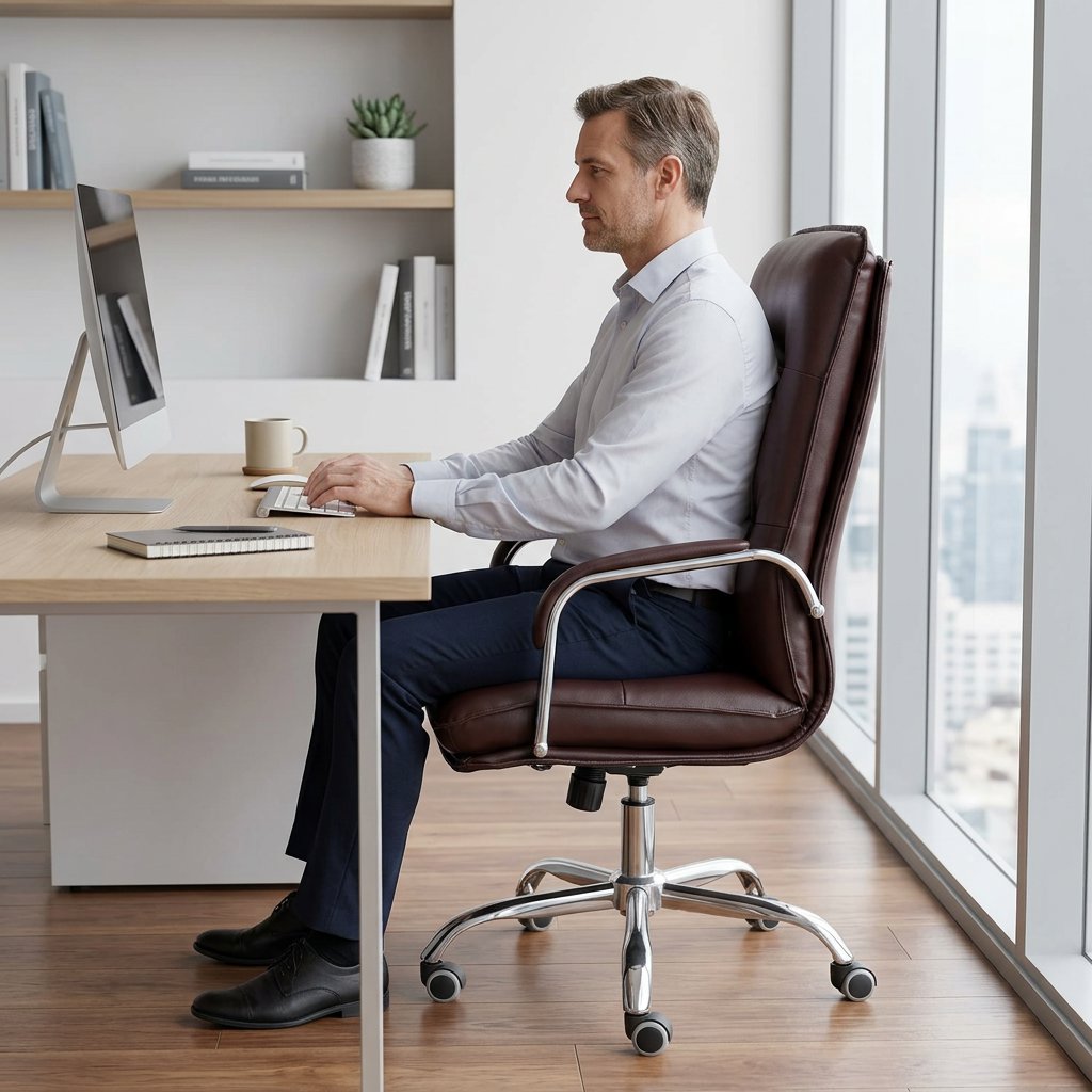 Office Chair Reclining Standard Comfort - BAS Kuwait Bab Al Saif 