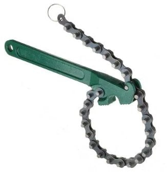 Oil Filter Wrench Chain 16" - BAS Kuwait Bab Al Saif Green Standard 