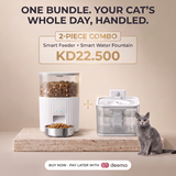 Pet Bundle - Smart Fountain + Smart Feeder - BAS Kuwait